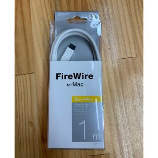 エレコム(ELECOM)のFireWire Mac IEEE 1394 ケーブル 4pin - 9pin(PC周辺機器)