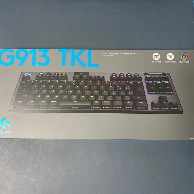 Logicool G913 TKL タクタイル G913-TKL-TCBK