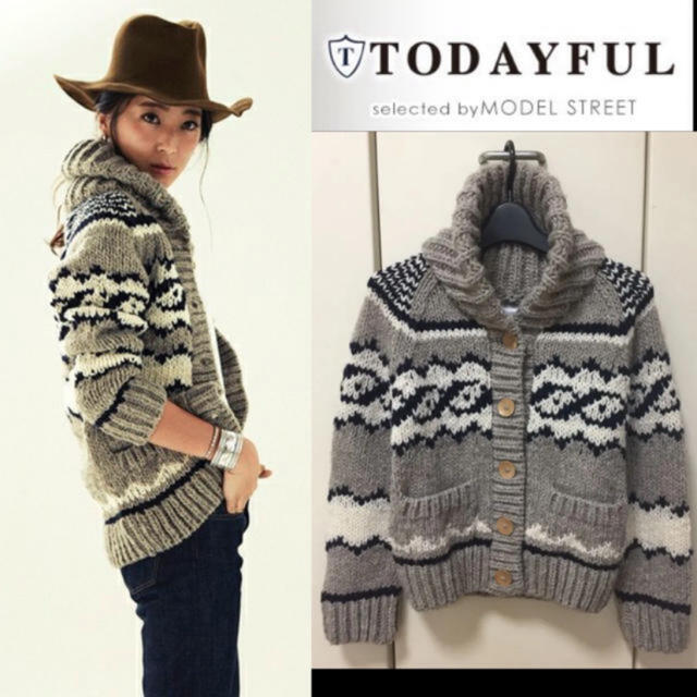 TODAYFUL - 「todayful」 カウチンニット♡の通販 by