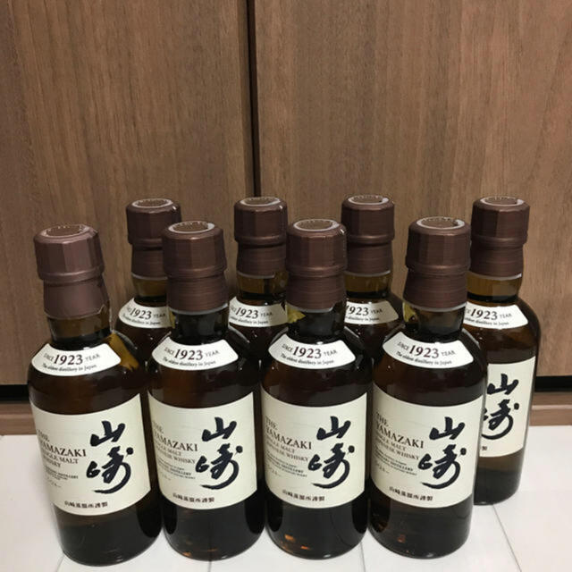 サントリー ウイスキー 山崎 180ml 8本 セット