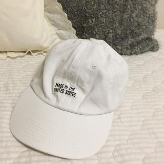 ビューティアンドユースユナイテッドアローズ(BEAUTY&YOUTH UNITED ARROWS)のホワイトキャップ◎最終値下(キャップ)