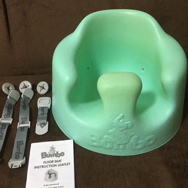 Bumbo(バンボ)のバンボ　ミント キッズ/ベビー/マタニティのキッズ/ベビー/マタニティ その他(その他)の商品写真