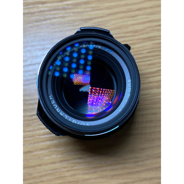 フォクトレンダー　40mm f1.4 sc Eマウントアダプター付き スマホ/家電/カメラのカメラ(レンズ(単焦点))の商品写真