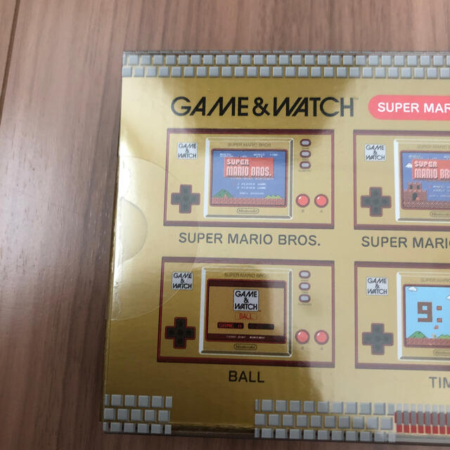 任天堂(ニンテンドウ)のゲームウォッチスーパーマリオ　GAME&WATCH エンタメ/ホビーのゲームソフト/ゲーム機本体(携帯用ゲーム機本体)の商品写真