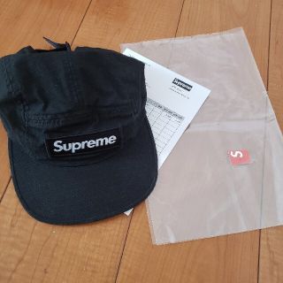 supreme キャンプキャップ ブラック