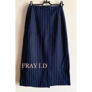 フレイアイディー(FRAY I.D)の新品★フレイＩＤ FRAYI.D★ストライプ柄★タイトスカート(ひざ丈スカート)