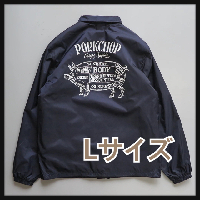 ポークチョップ ボアコーチジャケット/PORKCHOPの通販 by シュガshop｜ラクマ