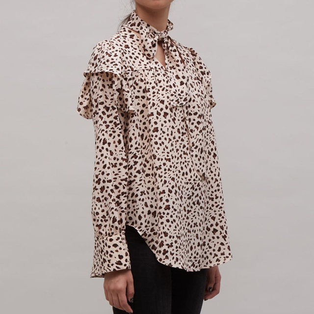 EDIT.FOR LULU(エディットフォールル)のRANDEBOO leopard blouse レディースのトップス(シャツ/ブラウス(長袖/七分))の商品写真