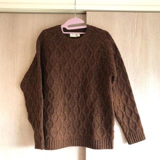 ネストローブ(nest Robe)の最終値下げ◆nest Robe ざっくり ウールニット(ニット/セーター)