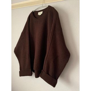 YOKE  7G ALPACA WOOL RIB STITCH KNIT(ニット/セーター)