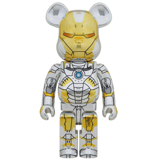 MEDICOM TOY(メディコムトイ)のBE@RBRICK SORAYAMA IRONMAN 1000％ 400% エンタメ/ホビーのフィギュア(その他)の商品写真