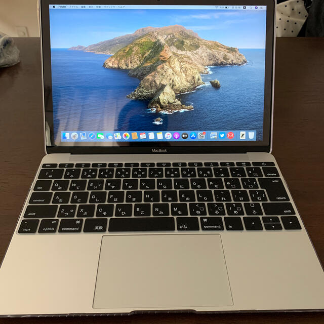 動作良好オマケ付！MacBook 12インチ シルバー　2017 マックブック