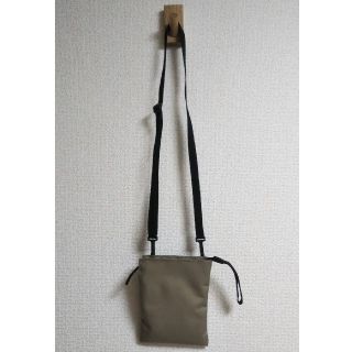 ムジルシリョウヒン(MUJI (無印良品))の【GIRL様☆専用】無印良品 撥水ミニサコッシュ   ライトベージュ(ショルダーバッグ)