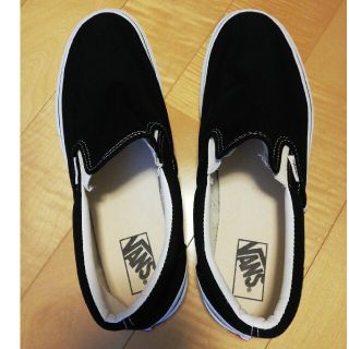 ヴァンズ(VANS)の VANS スリッポン 28センチ 黒(スリッポン/モカシン)