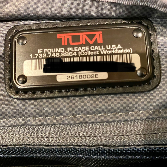 TUMI(トゥミ)のTUMI alpha2 3way 26180 美品 メンズのバッグ(バッグパック/リュック)の商品写真