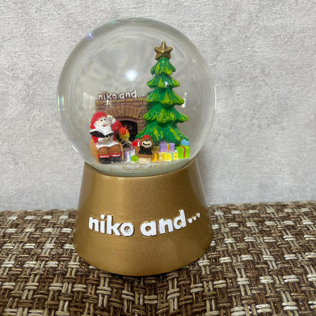 niko and...(ニコアンド)の⭐️ニコアンド　スノードーム　Xmas インテリア/住まい/日用品のインテリア小物(置物)の商品写真