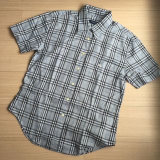 バーバリー(BURBERRY)の【美品!!】バーバリー 半袖シャツ(シャツ/ブラウス(半袖/袖なし))