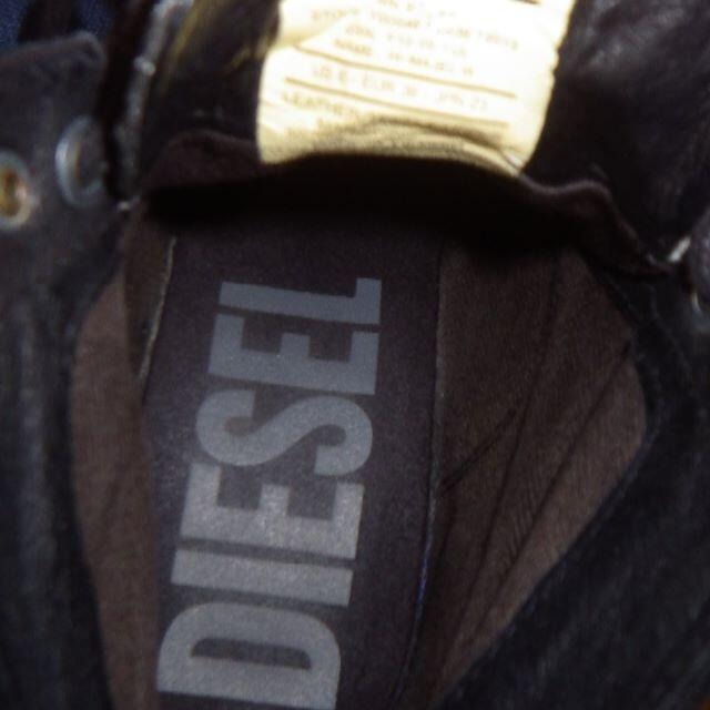 DIESEL(ディーゼル)のDIESELの黒ショートブーツ　サイズ２３センチ レディースの靴/シューズ(ブーツ)の商品写真