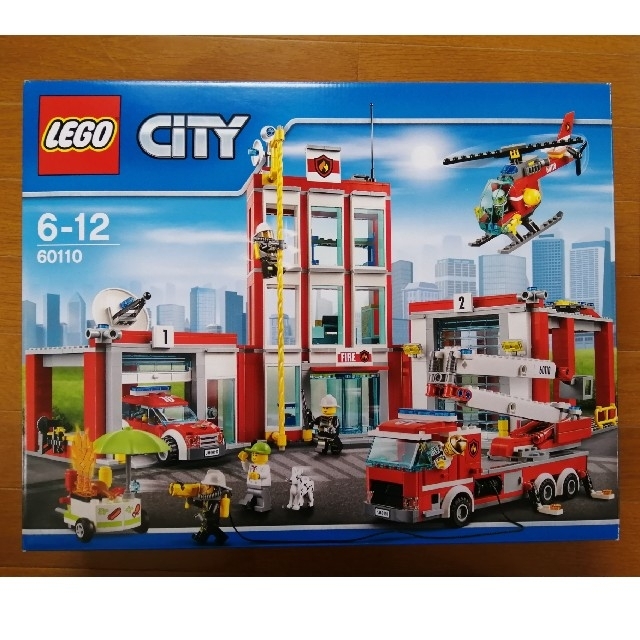 Lego(レゴ)のレゴ　シティ　消防署　60110 キッズ/ベビー/マタニティのおもちゃ(積み木/ブロック)の商品写真