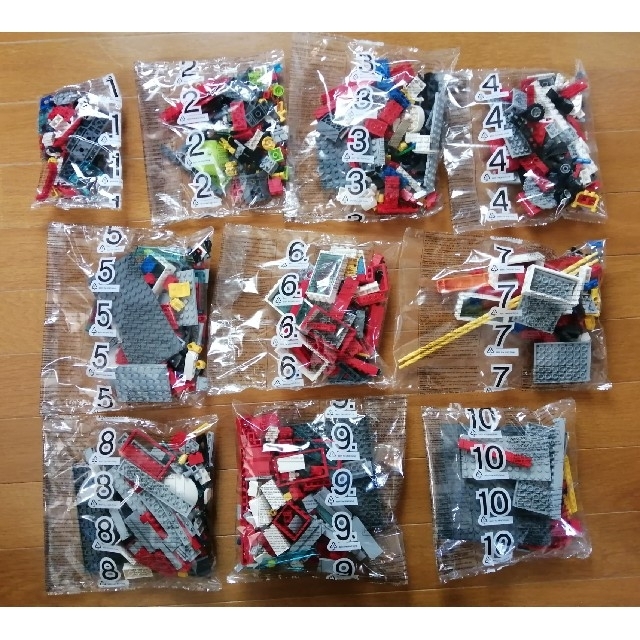 Lego(レゴ)のレゴ　シティ　消防署　60110 キッズ/ベビー/マタニティのおもちゃ(積み木/ブロック)の商品写真