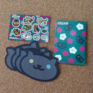 バンダイ(BANDAI)の『ねこあつめ』ミニレター＆シールセット♡(キャラクターグッズ)