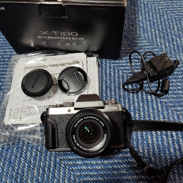 人気商品 ダークシルバー レンズキット - FUJIFILM FUJIFILM X-T100 X