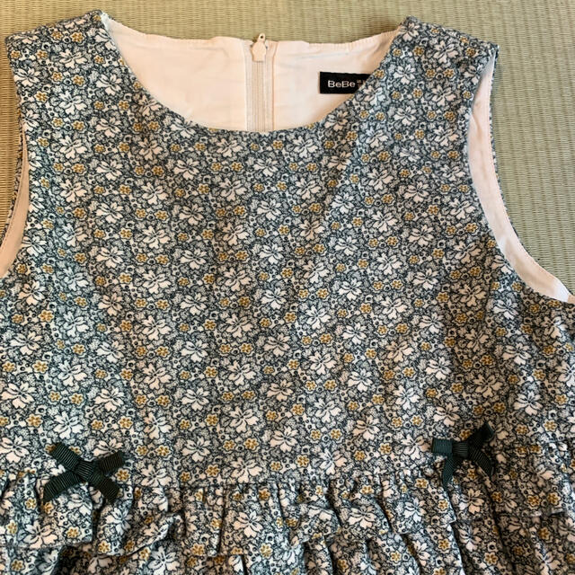 BeBe(ベベ)のBebe 子供服　ジャンバースカート キッズ/ベビー/マタニティのキッズ服女の子用(90cm~)(ワンピース)の商品写真