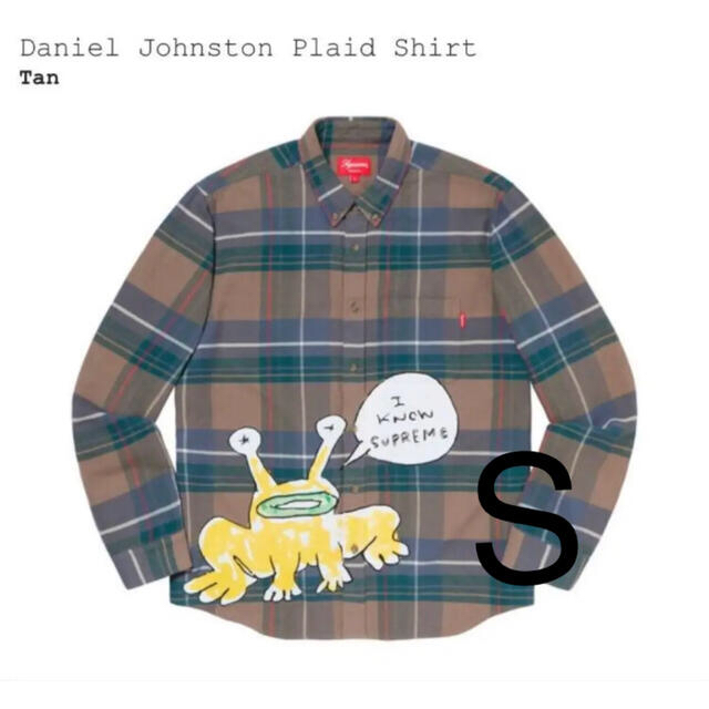 最安値！ supreme Daniel Johnston plaid shirt
