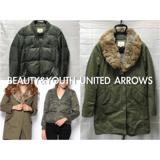 ビューティアンドユースユナイテッドアローズ(BEAUTY&YOUTH UNITED ARROWS)のBEAUTY&YOUTH ブロークンダウン モッズコート M(モッズコート)