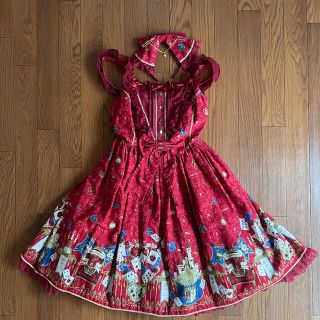 アンジェリックプリティー(Angelic Pretty)のap wonder fortune 2点セット(ひざ丈ワンピース)