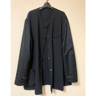 yohji yamamoto pour homme 20ss ノーカラー　ウール