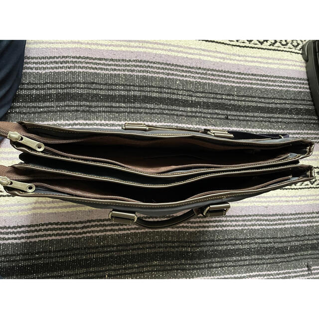 Lagasha(ラガシャ)の【LAGASHA】３層ビジネスバッグ:ネイビー [ウェア&シューズ] メンズのバッグ(ビジネスバッグ)の商品写真