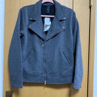 ライダース　スエット生地　新品(ライダースジャケット)