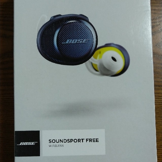 BOSE SOUNDSPORT FREE ミッドナイトブルー×イエローシトロン