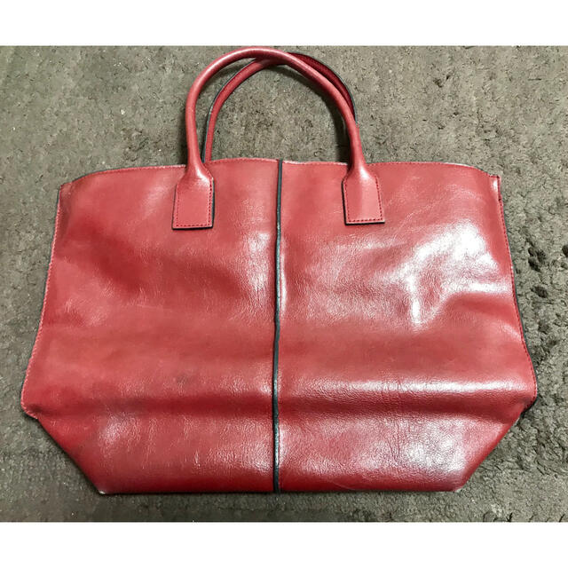 GENIEDU 赤のバッグ レディースのバッグ(ハンドバッグ)の商品写真