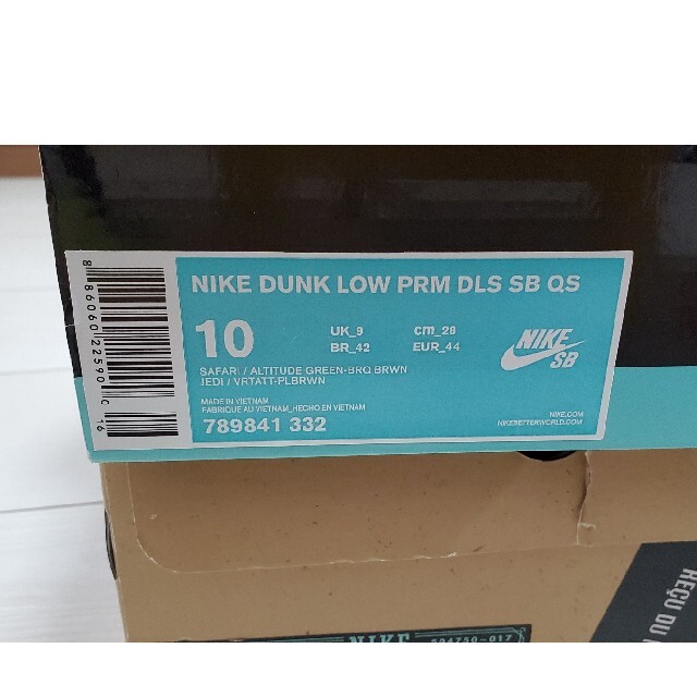 NIKE(ナイキ)のNIKE DUNK LOW PRM DLS SB QS DE LA SOUL メンズの靴/シューズ(スニーカー)の商品写真