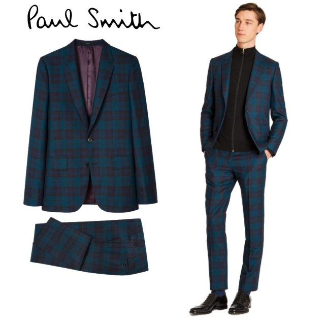 21春夏新色 Paul Smith London スーツ セットアップ ポールスミス セットアップ Slcp Lk