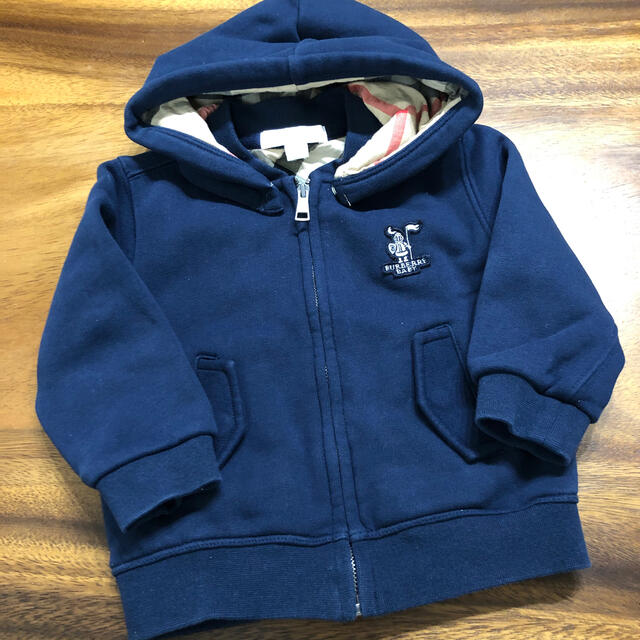 BURBERRY(バーバリー)のバーバリーベビーパーカー12m キッズ/ベビー/マタニティのキッズ服男の子用(90cm~)(ジャケット/上着)の商品写真