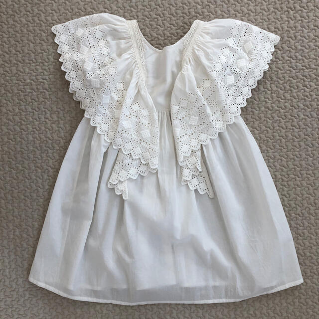 【2-4y】FAUNE Hibiscus ドレス