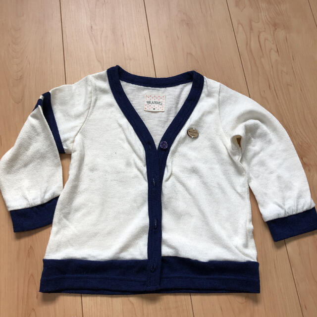 Branshes(ブランシェス)のブランシェス カーディガン 90 キッズ/ベビー/マタニティのキッズ服女の子用(90cm~)(カーディガン)の商品写真