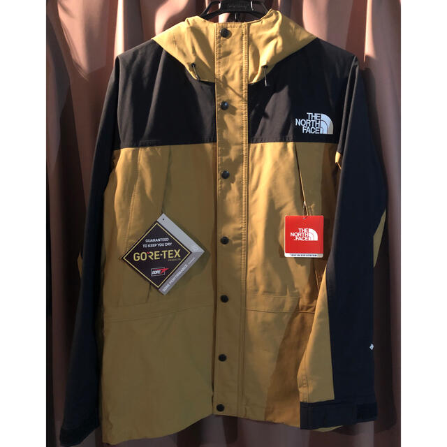 新品 north face mountain light jacket bk