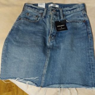 マウジー(moussy)のMOUSSY  デニムスカート(ミニスカート)