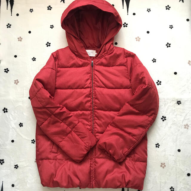 SM2(サマンサモスモス)のSM2 中綿ジャケット　赤　エアコンダウンミドル レディースのジャケット/アウター(ダウンジャケット)の商品写真
