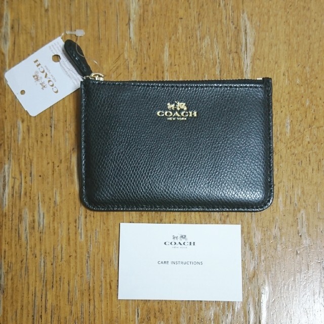 COACH(コーチ)の【未使用】COACH コインケース ブラック メンズのファッション小物(コインケース/小銭入れ)の商品写真