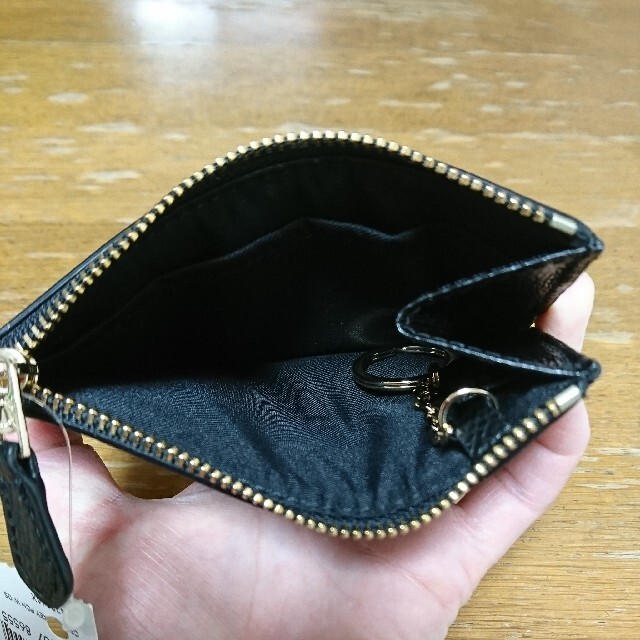 COACH(コーチ)の【未使用】COACH コインケース ブラック メンズのファッション小物(コインケース/小銭入れ)の商品写真