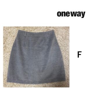 ワンウェイ(one*way)の＊値下げ＊ ワンウェイ  one way  ミニスカート(ミニスカート)