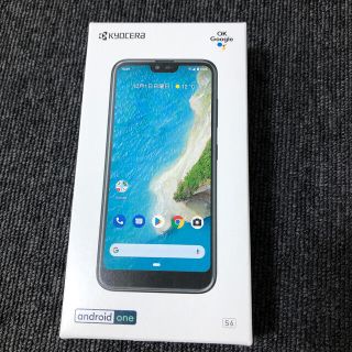 キョウセラ(京セラ)の【✨お値下げ中✨】android one S6 ⭐︎KYOCERA⭐︎ブラック(スマートフォン本体)