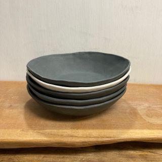 ぴー様専用　新品　陶器　陶芸作家　カレー皿(食器)