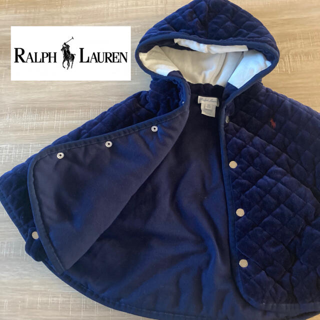 Ralph Lauren(ラルフローレン)のラルフローレン ポンチョ アウター 上着 キッズ 子供 キッズ/ベビー/マタニティのベビー服(~85cm)(ジャケット/コート)の商品写真