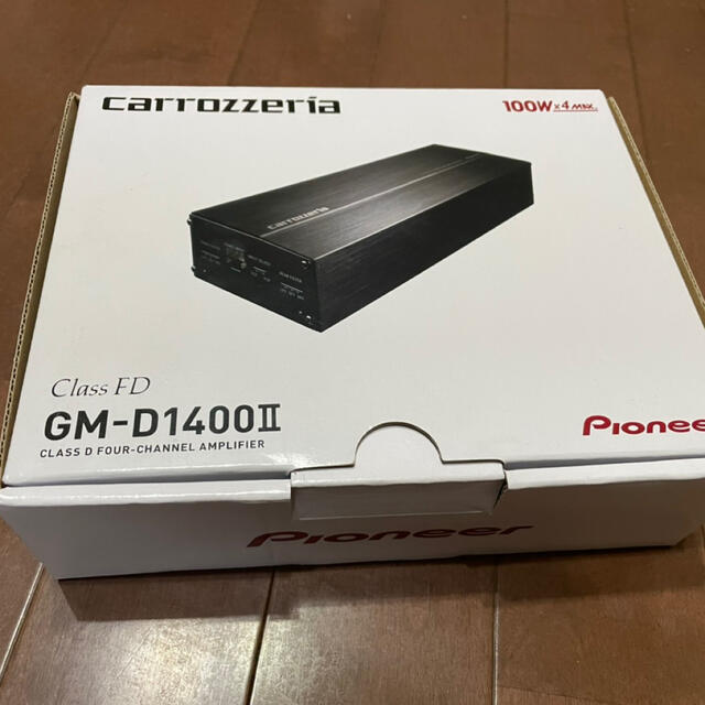 Pioneer カロッツェリア 100W×4・ブリッジャブルパワーアンプ GM-D1400-2の通販 by 絆's shop｜パイオニアならラクマ